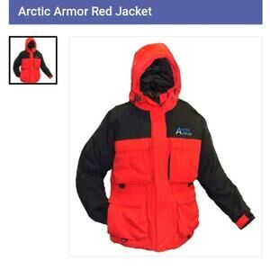 Arctic Armor NWT Water proof winter jacket hooded coat insultex thermal Large